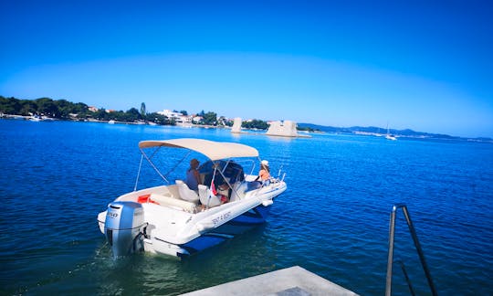 Motorboat HM22 for 8 People in Sukošan, Zadar