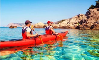 Single and Double Sea Kayak Rental in Santorini