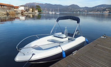 16' Banta 460 Open Powerboat Rental on Lago Maggiore (Near Milan)