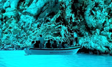 Excursión privada en lancha rápida a la Cueva Azul y las joyas del Adriático desde Trogir | Split