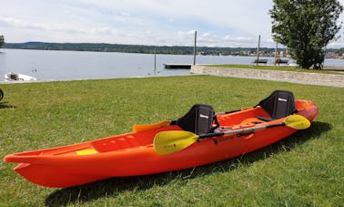 Alquile un kayak de 2 plazas en Lago Maggiore (cerca de Milán)