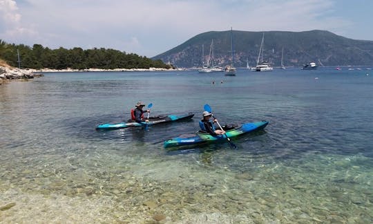 Escape from the ordinary! Go kayaking in Fiskardo!