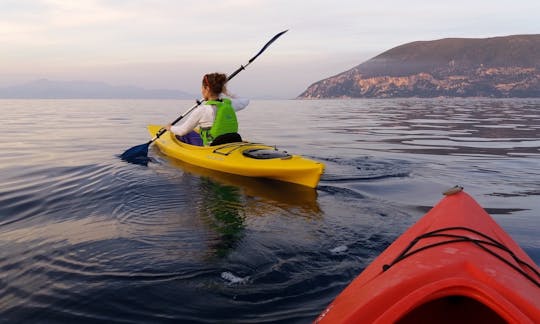 Escape from the ordinary! Go kayaking in Fiskardo!