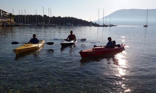 Escape from the ordinary! Go kayaking in Fiskardo!