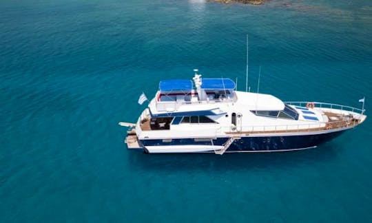 Private Cruise to Crete with 79' Motor Yacht "Summer Dream" for 25 People from Rethymno