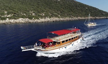 Daily Boat Tour to the Myterious Sunken City of Kekova from Kas Harbor!