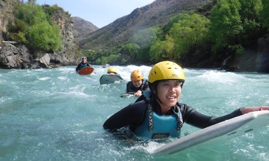 Riverboarding in Queenstown