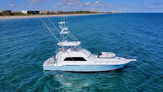 ¡Yate convertible Bertram de 60 pies para pesca, fiestas y más!