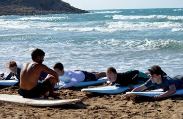 Learn to surf with International Surf L1/L3 Instructors at Arina Beach