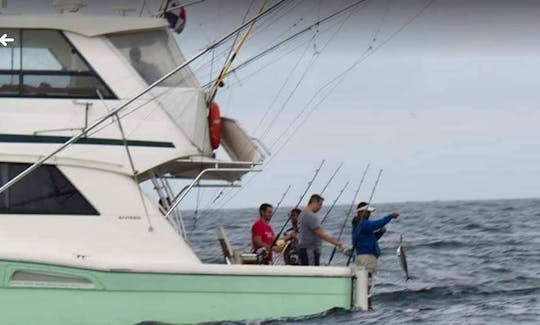Panama Fishing Charter on 52' Riviera Sportfishing Yacht with Captain Antonio