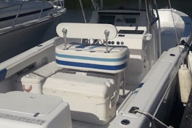 Twin Powered Center Console Fishing Boat for 5 People in Pedregal, Provincia de Chiriquí
