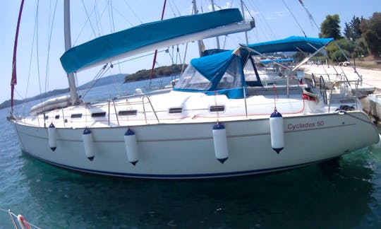 "Amethyst" Beneteau Cyclades 50.5 Sailing Yacht Rental in Corfu, Greece