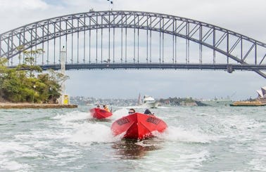 Gran Tour (3-Hour ) Guided Self Drive Boat Tour on Sydney Harbour!