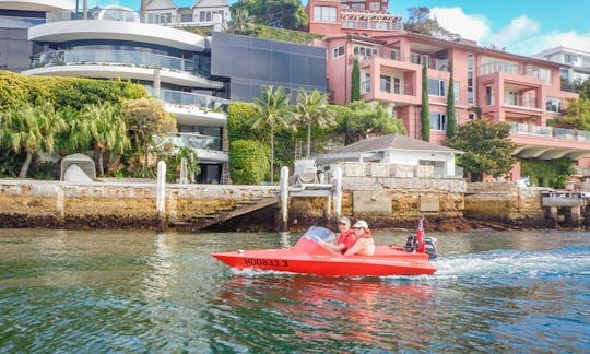 Gran Tour (3-Hour ) Guided Self Drive Boat Tour on Sydney Harbour!