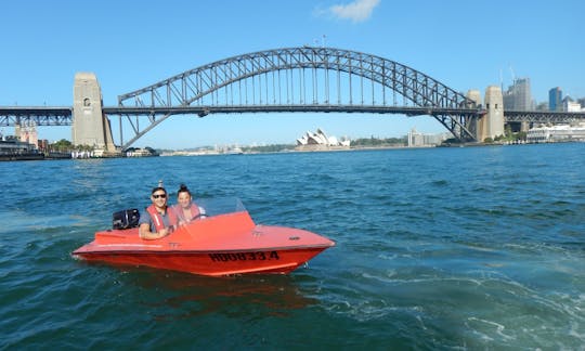 Gran Tour (3-Hour ) Guided Self Drive Boat Tour on Sydney Harbour!