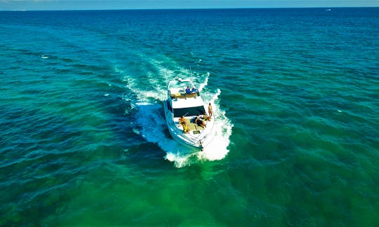 47' Azimut Motor Yacht in Playa del Carmen - Afternoon Charter