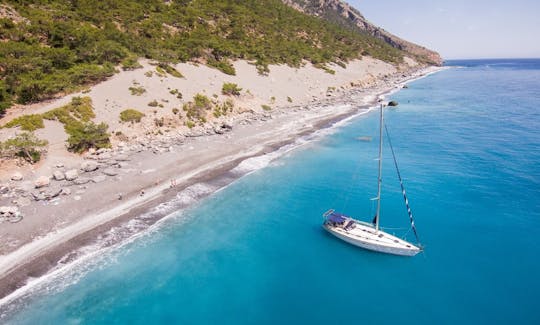 Explore Chania via our Private Multi Day Sailing Trip aboard Bavaria 47 Sailing Yacht!