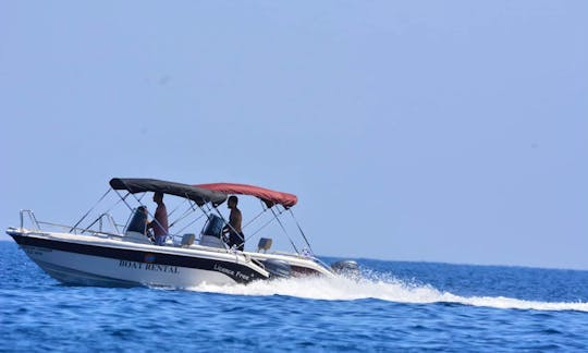 Hire Blu Water 170 “Thor” Powerboat in Vlichada - Without License