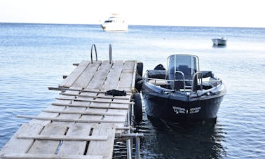 Hire “Batman” Boat with 30hp Yamaha Engine – Without License in Vlichada