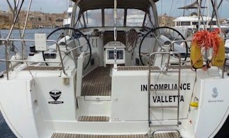 "In Compliance" Beneteau Oceanis 50 Cruising Monohull Rental in Il-Kalkara, Malta