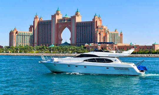 Luxury Yacht near Atlantis The Palm Dubai