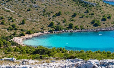 A maneira mais rápida de explorar os melhores lugares de Kornati!