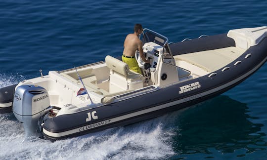 Hire the Jokerboat Clubman 24 RIB + Honda 250 Hp in Trogir, Splitsko-dalmatinska županija