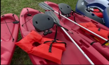 One-Person Kayak for Rent in Fallsburg, Kentucky