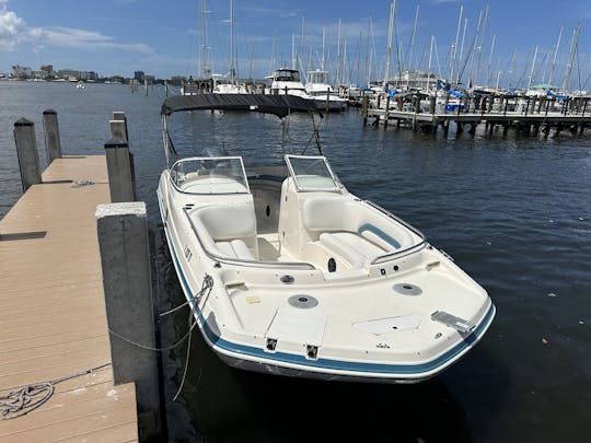 Hurricane SunDeck Fun — Perfeito para bancos de areia, pôr do sol e dias na ilha! 