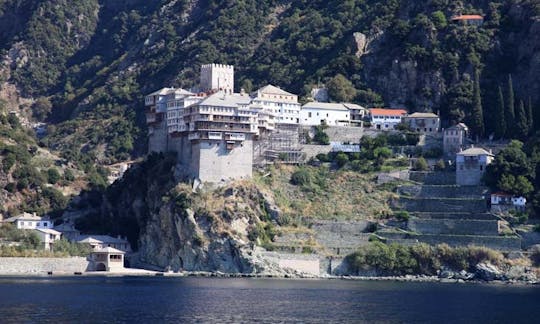 Book a Cruise around Halkidiki & Mount Athos for 8 person!