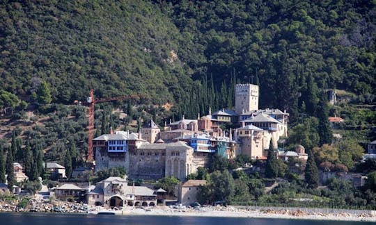 Book a Cruise around Halkidiki & Mount Athos for 8 person!