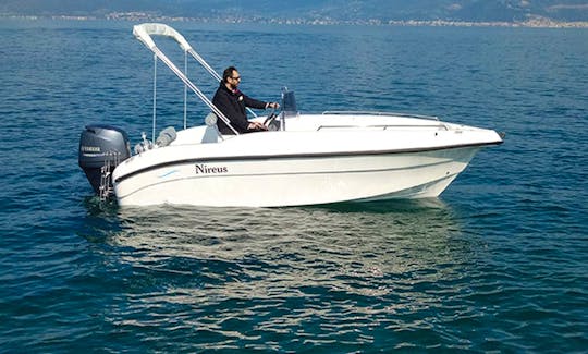 Hire Nireus 53  Powerboat 100 hp in Planos with Skipper!