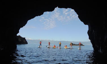 Location de stand up paddle sur l'île de São Jorge, aux Açores