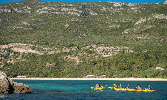 Kayak + Snorkeling Tour on Arrábida National Park near Lisbon