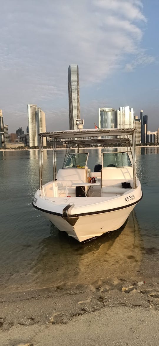 Aluguel de lancha para 8 passageiros em Abu Dhabi