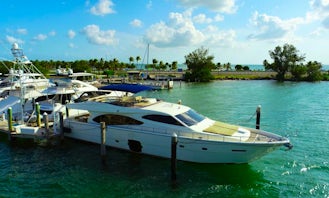 Charter 80' Ferretti Power Mega Yacht in Miami, Florida