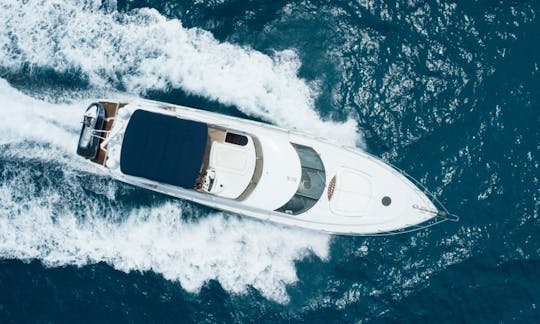 Charter 72' Sunseeker Manhattan Mega Yacht in Miami Beach, Florida