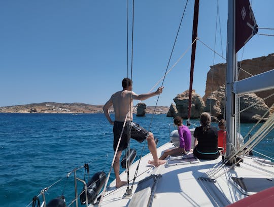 Chárter privado con patrón en Paros Dufour 43