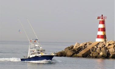 Charter de pesca deportiva Blue Rampage en Albufeira, Portugal