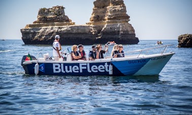 Increíble recorrido en barco a las cuevas de Ponta Da Piedade