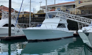 Charter de pesca deportiva y pesca en alta mar Viking 41 en Panamá