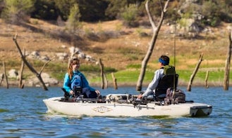 Ultimate Hands Free Fishing and Cruising Kayak Rental! Hobie Pro Angler 17T in Dunedin, Otago