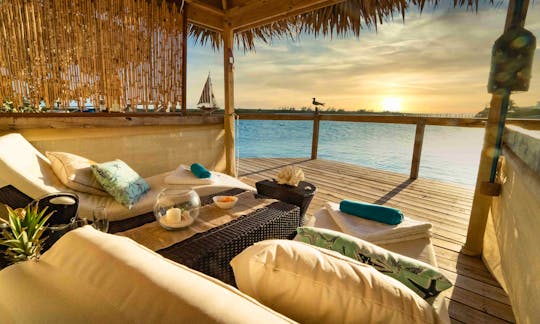 Private Ocean View Cabana at Pearl Island Bahamas