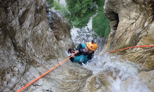 Experience a fairy tale adventure? Book Guided Canyoning Trip in Soča now!