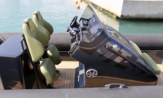 Hire Technohull GT 37 RIB with 2x300 Hp Verado Outboard in Elliniko, Greece!