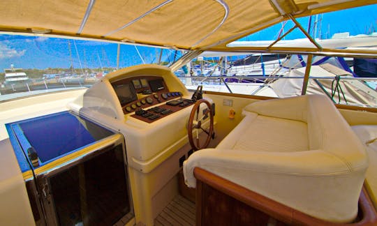 Gianneti 55 Sport Yacht for Charter in Anatoliki, Greece