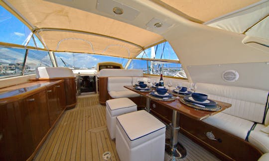 Gianneti 55 Sport Yacht for Charter in Anatoliki, Greece