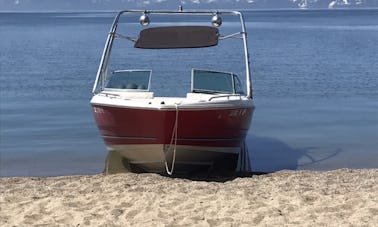 Bowrider de 22 pés para alugar em Lake Tahoe