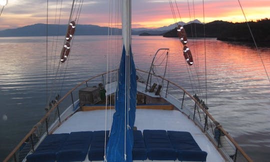 Sailing Gulet for Private Charter 12 People Capacity in Bodrum, Turkey