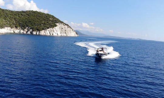 Olympic 490 speedboat Rental in Meganisi, Greece